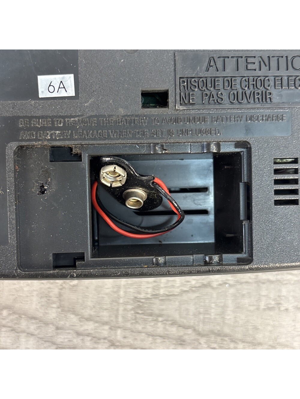 Vintage Sony Dream Machine ICF-C25 - Picture 9 of 9